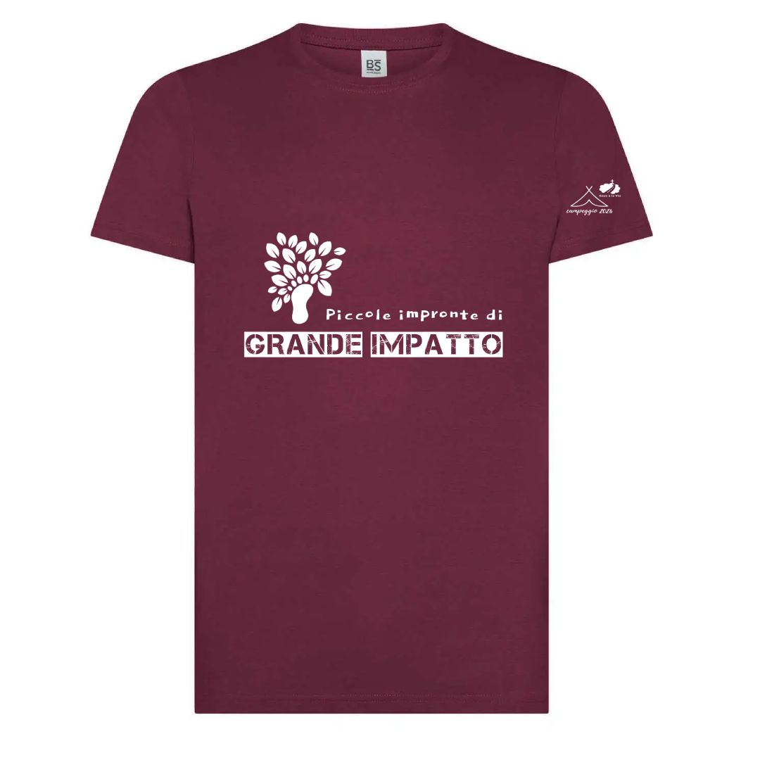 T-shirt "Piccole Impronte" — fronte